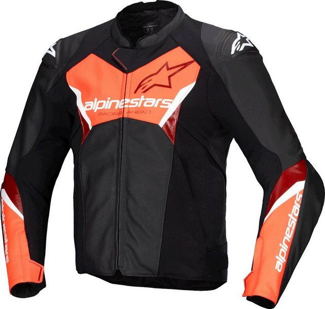 Alpinestars Motorradjacke Faster V3 Motorrad Lederjacke günstig online kaufen