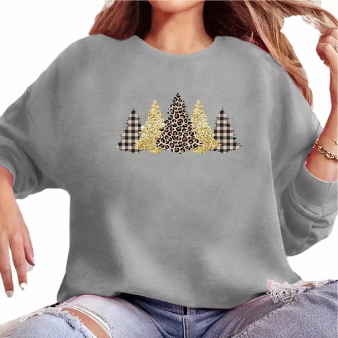 MC Star Weihnachtssweatshirt Frohe Weihnachten-Sweatshirt für Damen, übersc günstig online kaufen