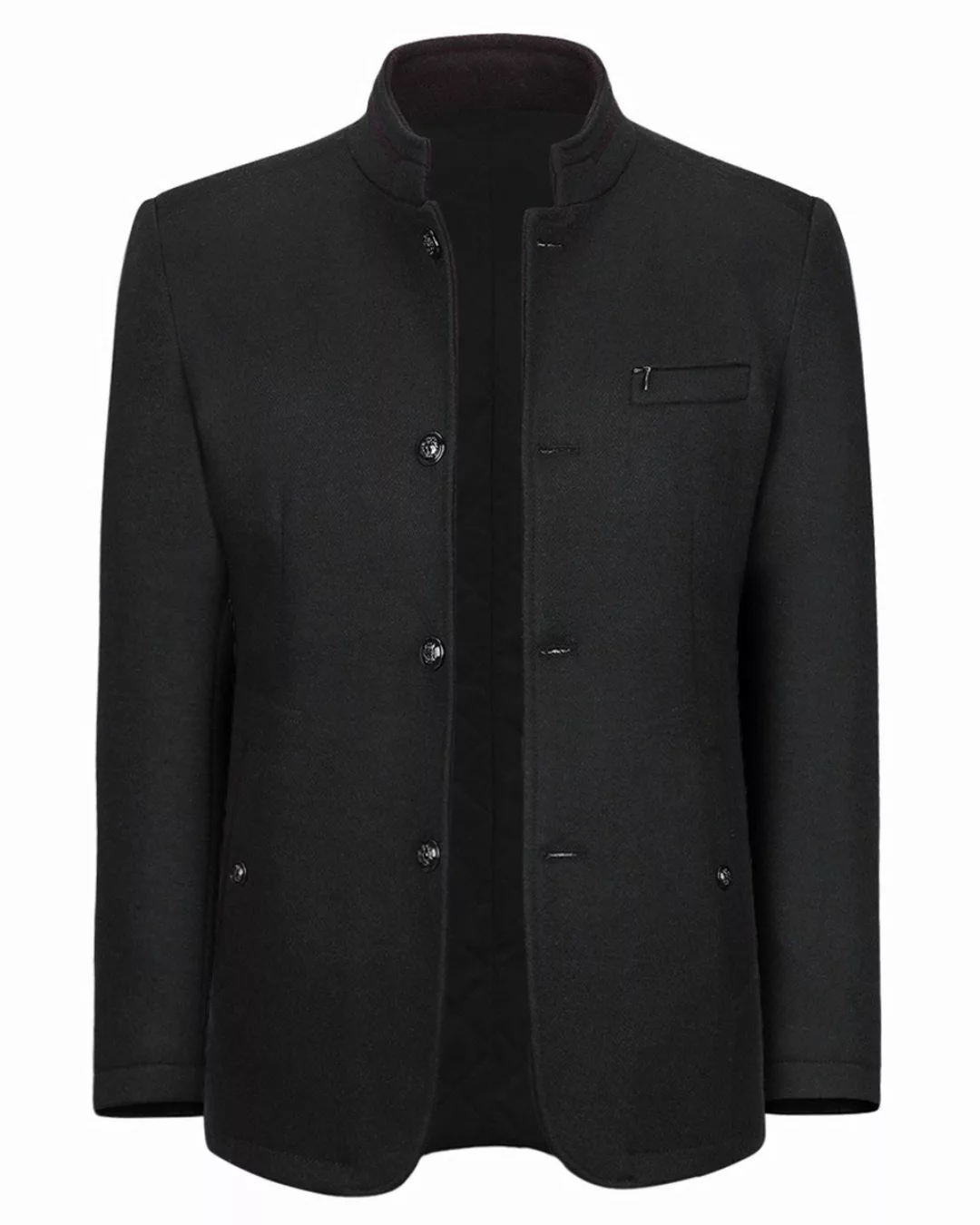 Allthemen Kurzmantel Herren Kurzmantel mit Stehkragen günstig online kaufen