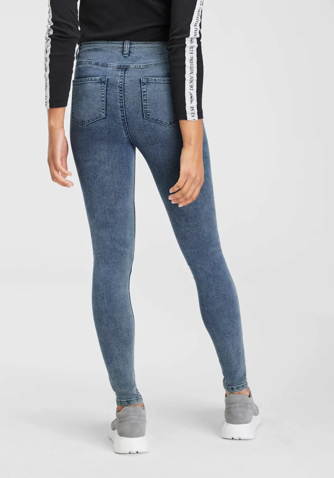 Arizona Skinny-fit-Jeans "Ultra Stretch", hohe Leibhöhe, knöchellang, elast günstig online kaufen