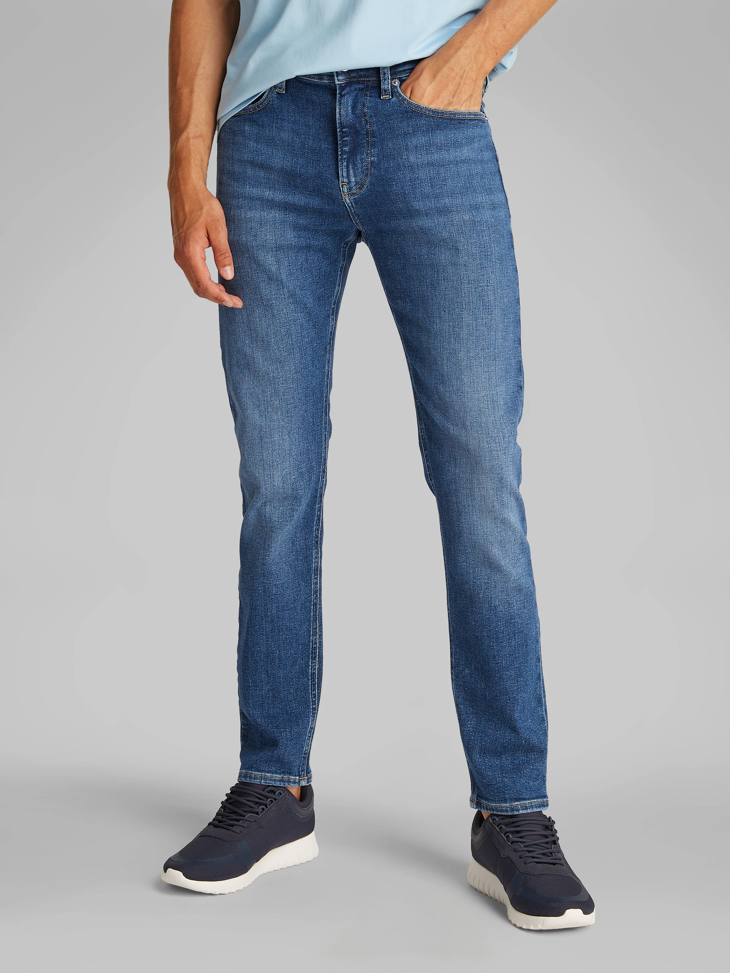 Calvin Klein Jeans Skinny-fit-Jeans "SKINNY", im minimalistischen Look günstig online kaufen