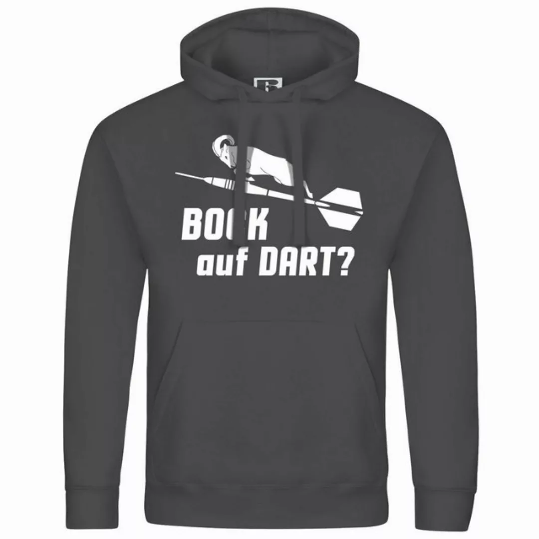 deinshirt Kapuzenpullover Herren Kapuzenpullover Bock auf Dart Mit Print Mo günstig online kaufen