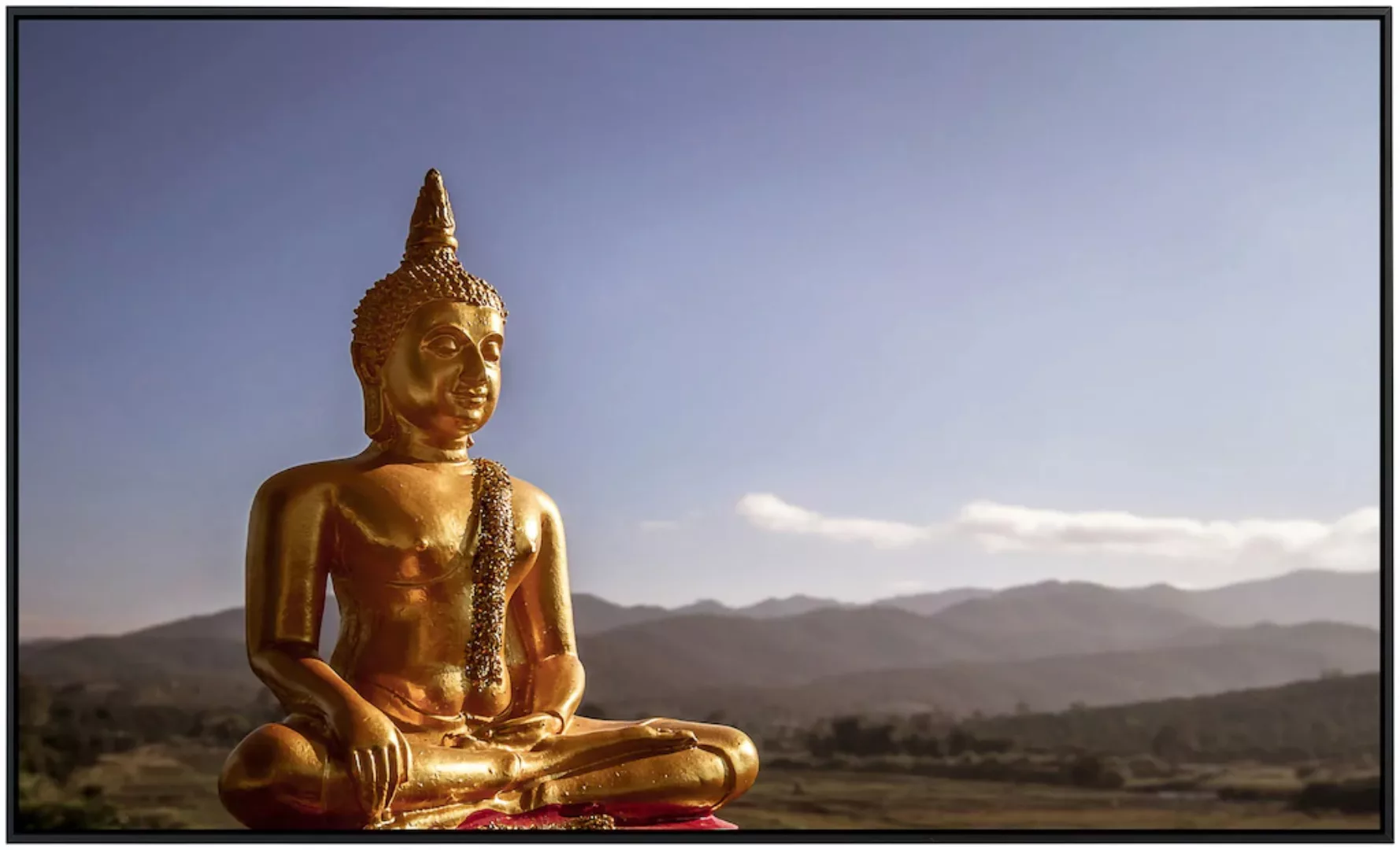 Papermoon Infrarotheizung »Goldene Buddha Statue« günstig online kaufen