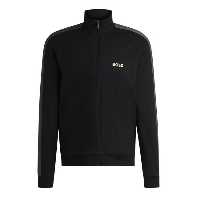 BOSS Sweatshirt Herren Sweatjacke - Tracksuit Jacket, Stehkragen günstig online kaufen