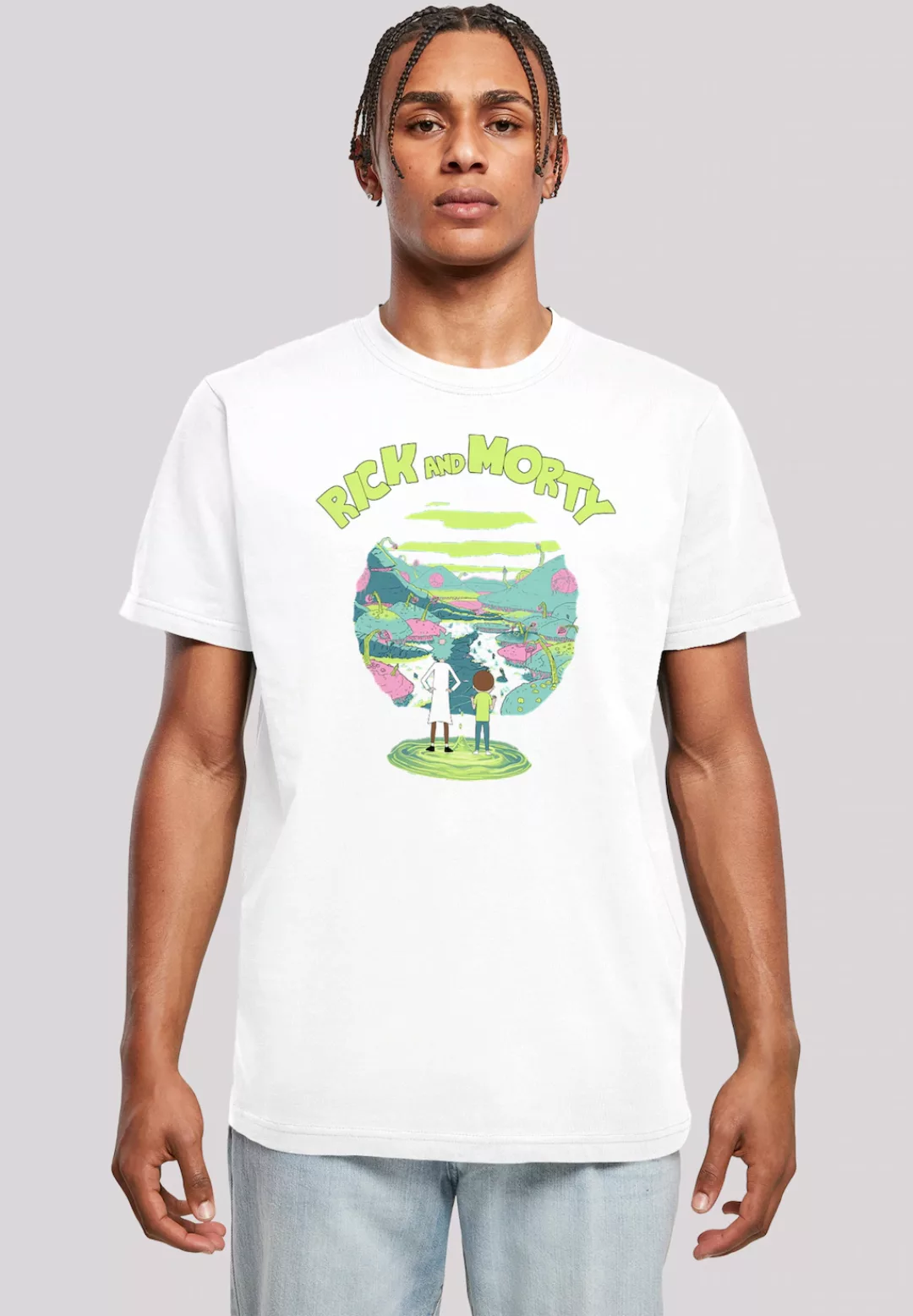 F4NT4STIC T-Shirt "Rick and Morty Portal", Herren,Premium Merch,Regular-Fit günstig online kaufen