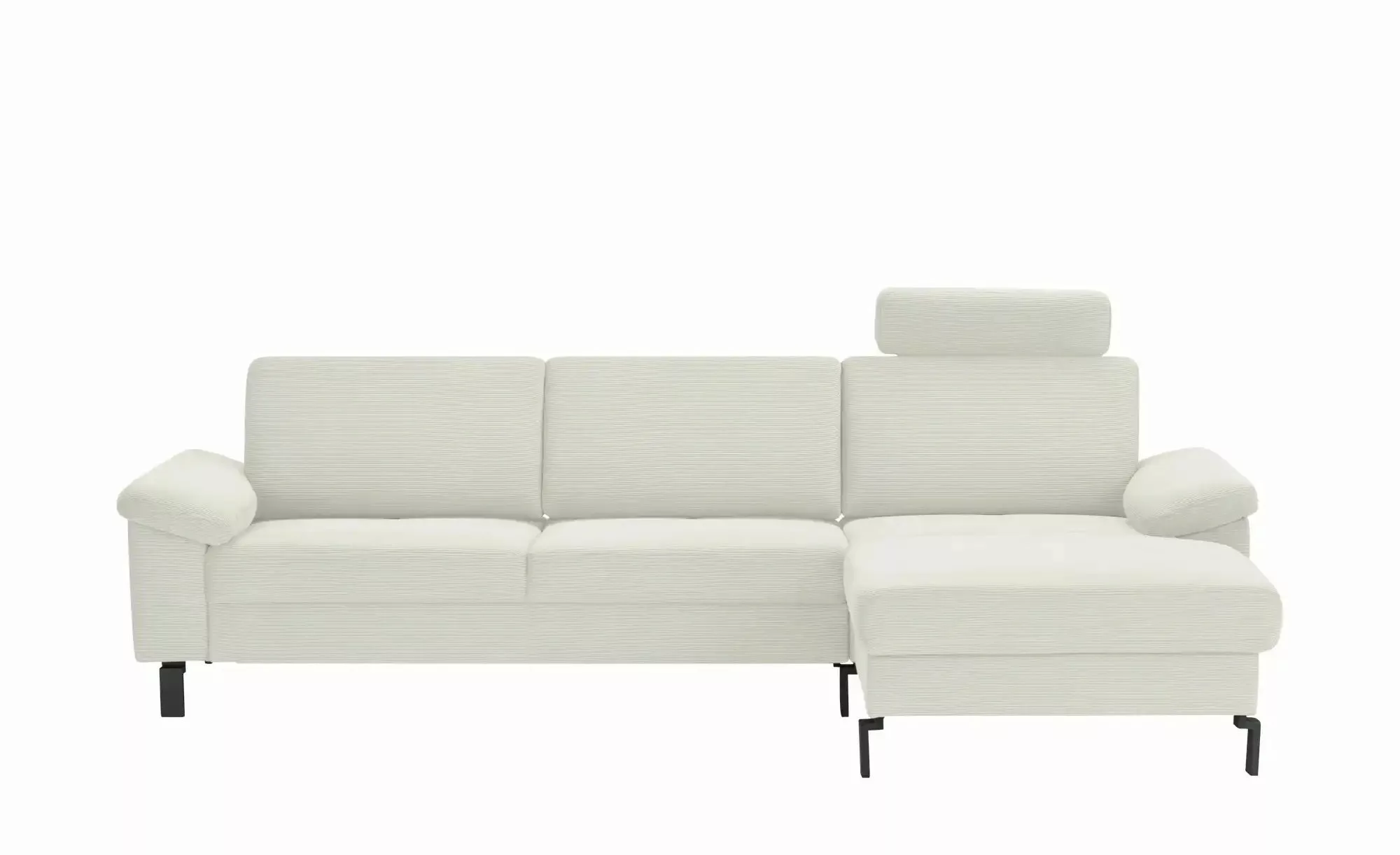 Max Schelling Ecksofa Feincord Maximum Move ¦ weiß ¦ Maße (cm): B: 284 H: 8 günstig online kaufen