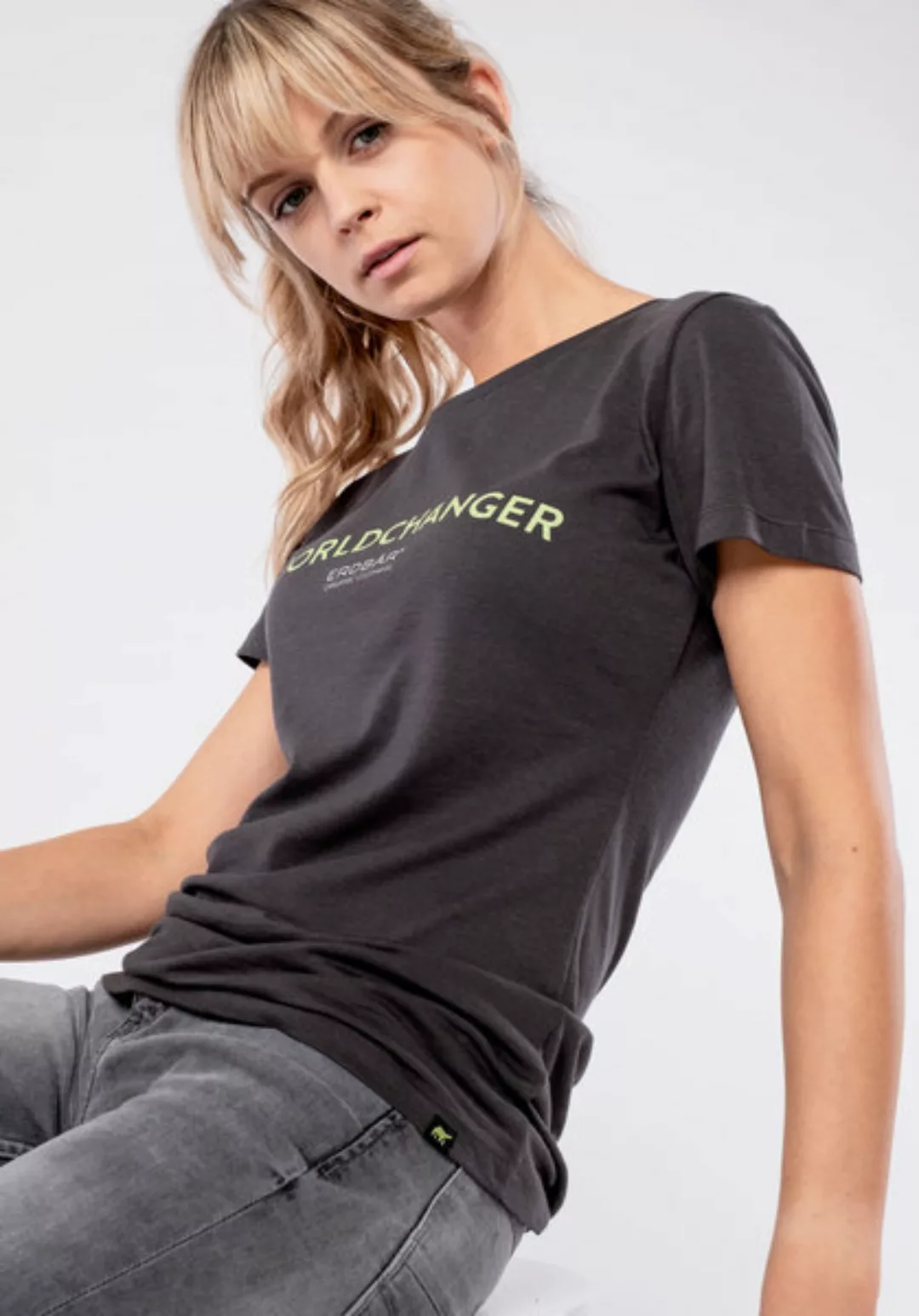 Damen T-shirt #Worldchanger günstig online kaufen