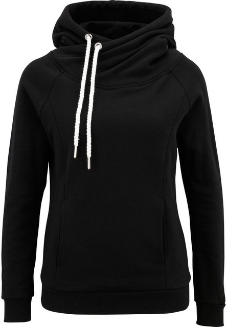 URBAN CLASSICS Rundhalspullover Urban Classics Damen Ladies Raglan High Nec günstig online kaufen