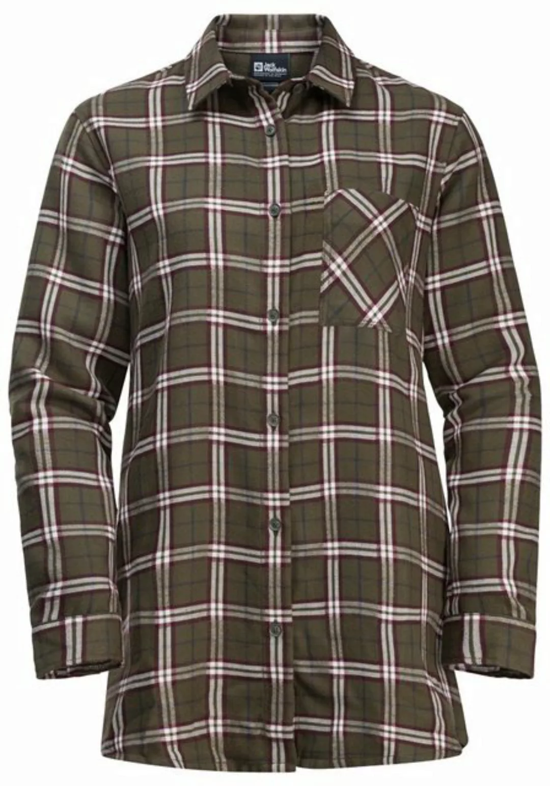 Jack Wolfskin Flanellbluse MORGENLUFT SHIRT W günstig online kaufen