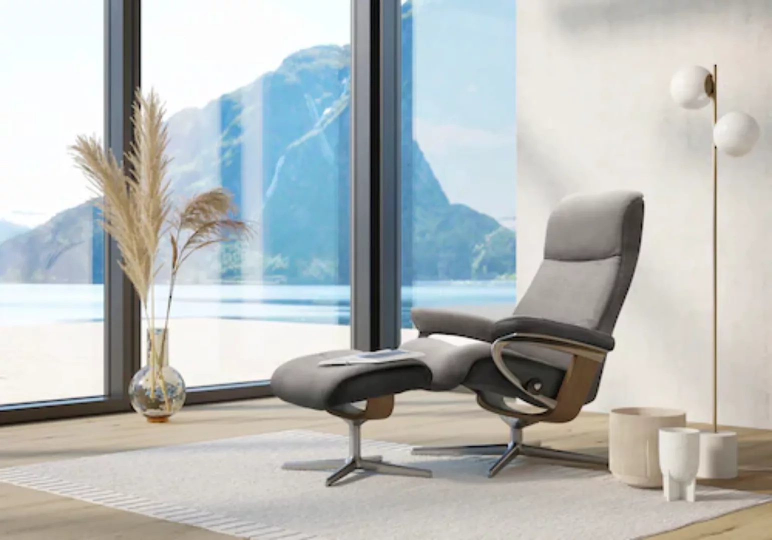 Stressless Relaxsessel "View", (Set, Relaxsessel mit Hocker) günstig online kaufen