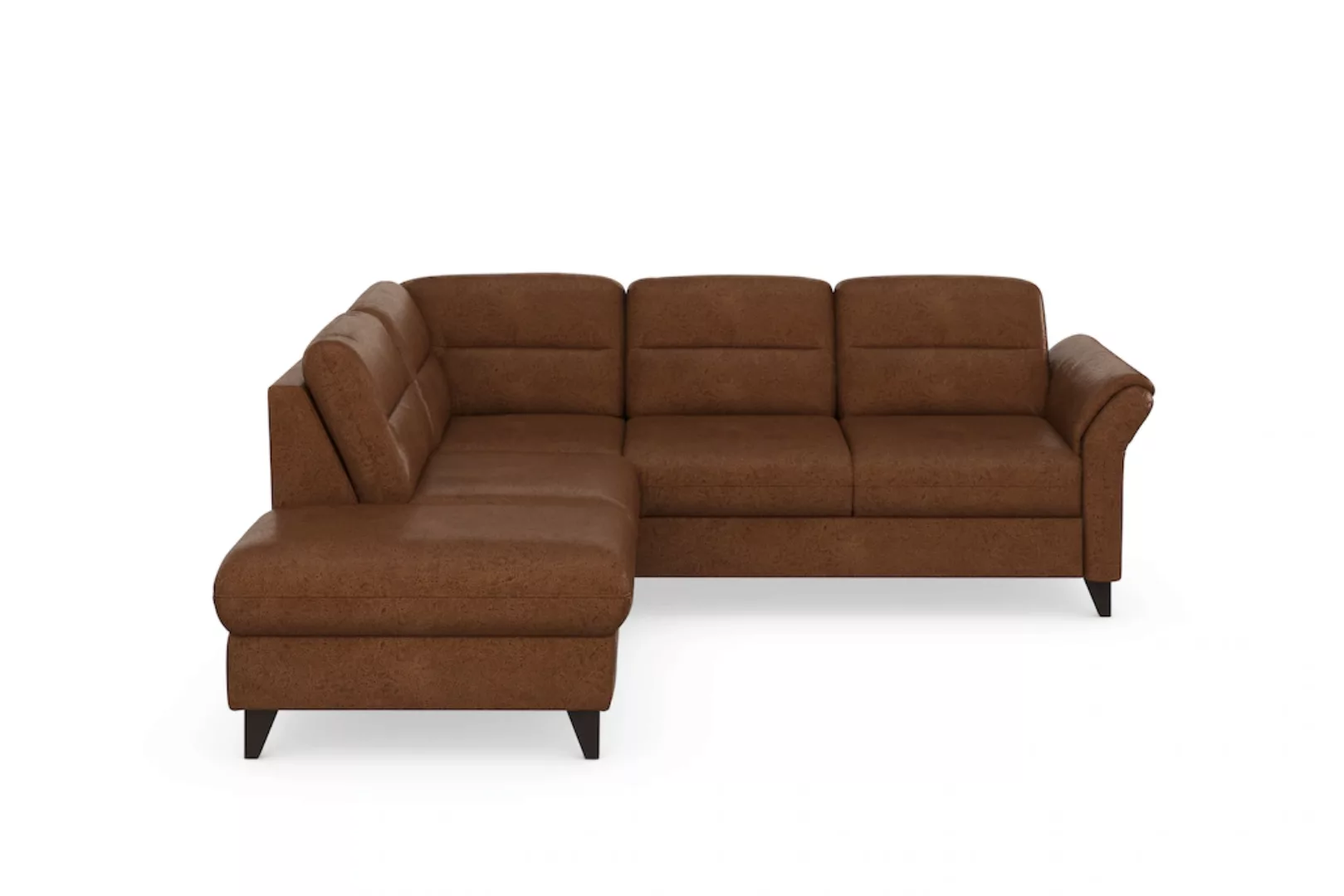 sit&more Ecksofa "Mellum L-Form", Federkern, wahlweise mit Bettfunktion, St günstig online kaufen