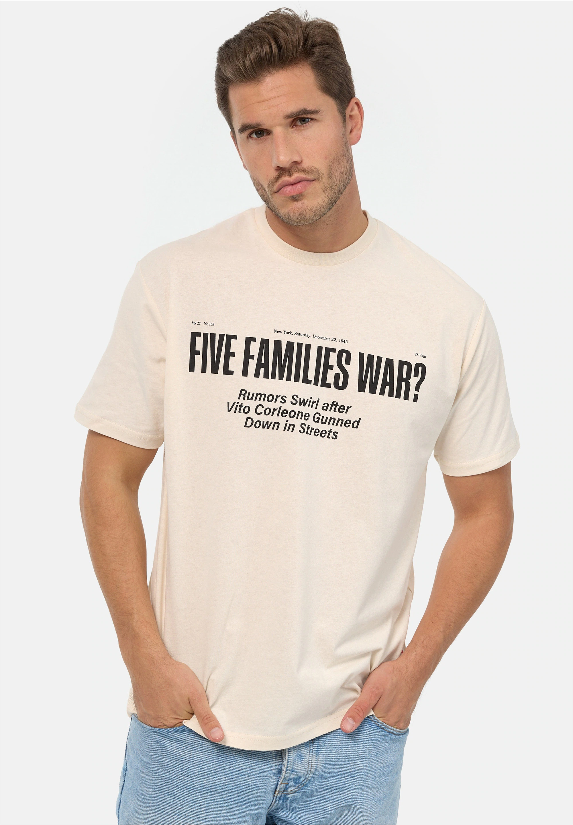 Recovered T-Shirt "The Godfather New York 1945 Relaxed", (1 tlg.), mit ange günstig online kaufen