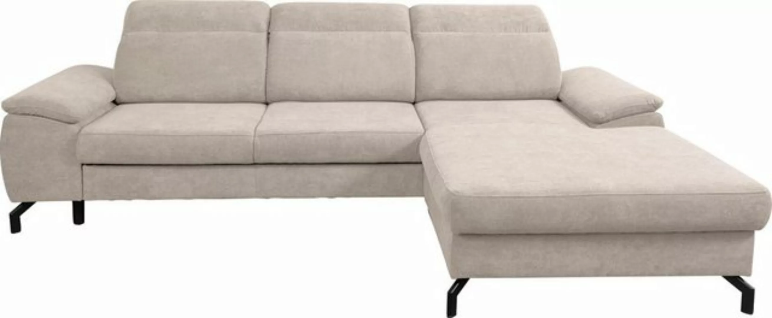 WERK2 Ecksofa Panama L-Form, Modernes Sofa mit Schlaffunktion, Bettkasten, günstig online kaufen