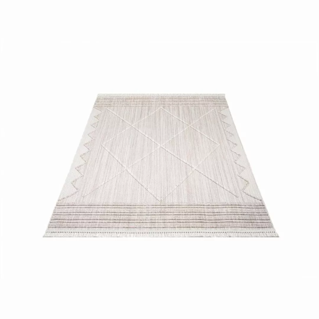 Carpet City Teppich »CLASICO 8931«, rechteckig, Kurzflor, Hochtief-Muster/ günstig online kaufen