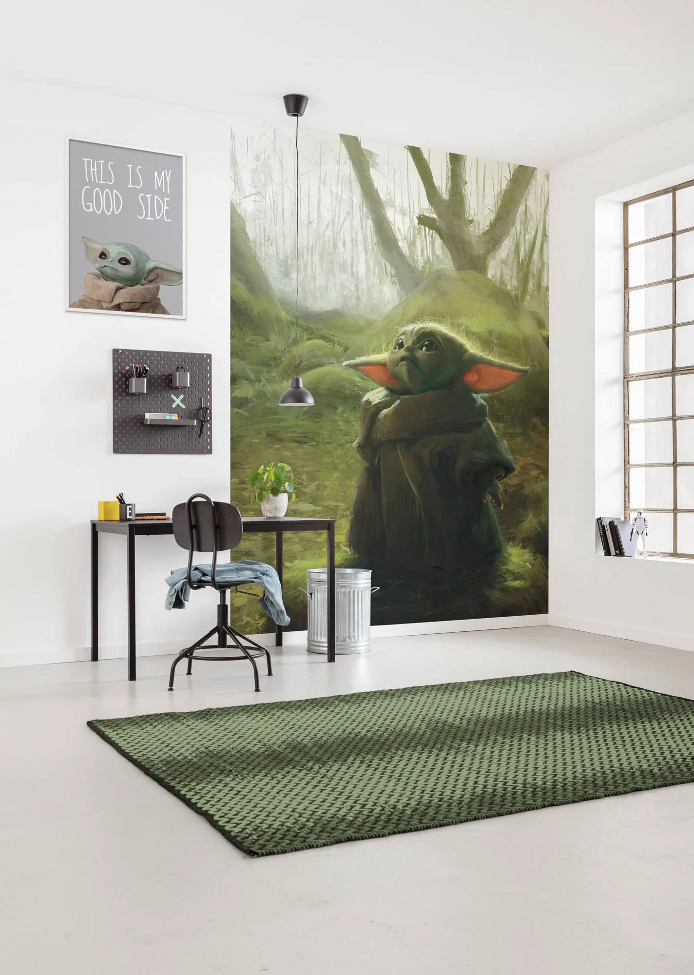 Komar Fototapete Mandalorian Grogu Acrylic IADX4-018 B/H: ca. 200x280 cm günstig online kaufen