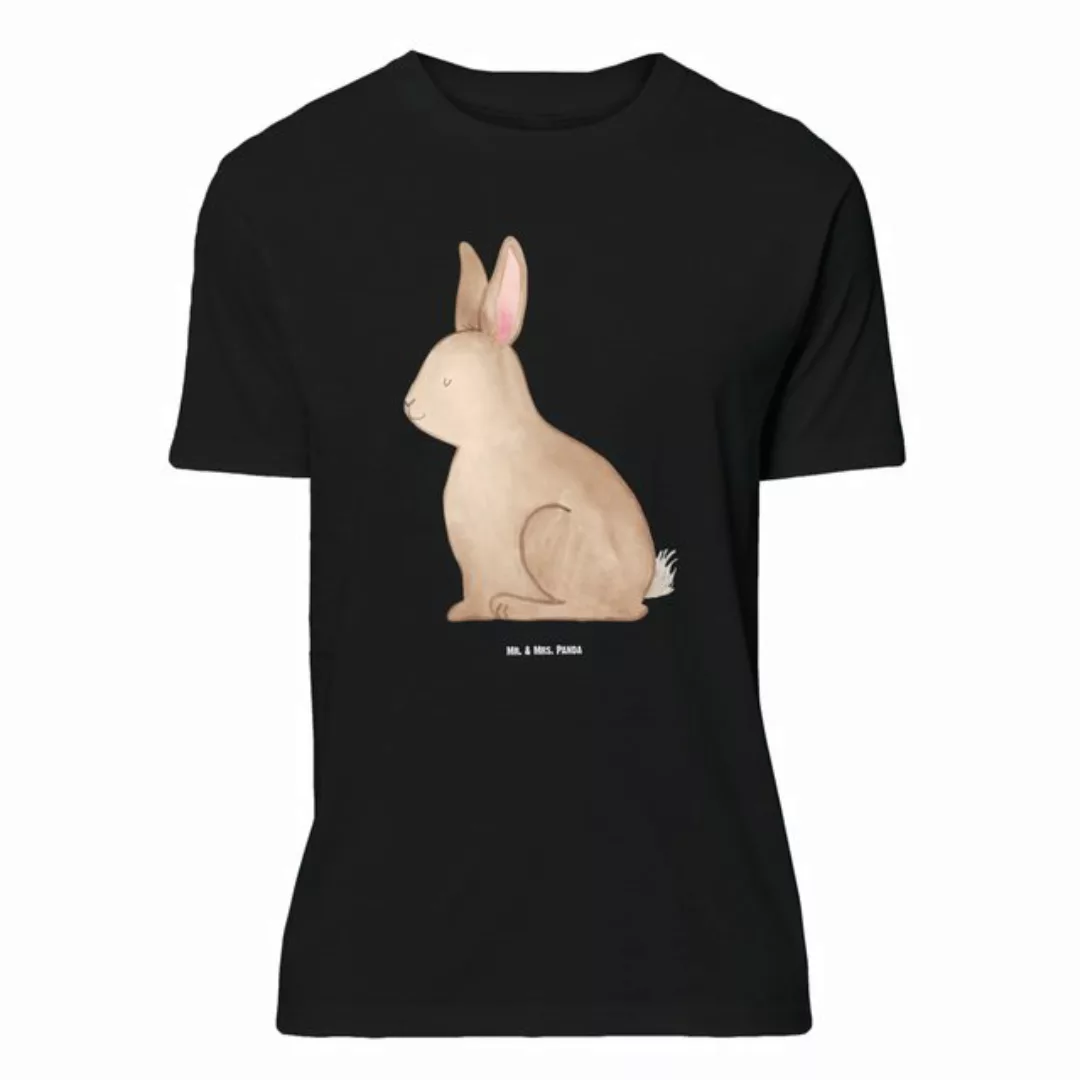 Mr. & Mrs. Panda T-Shirt Hase sitzend - Schwarz - Geschenk, Osterhase, Oste günstig online kaufen