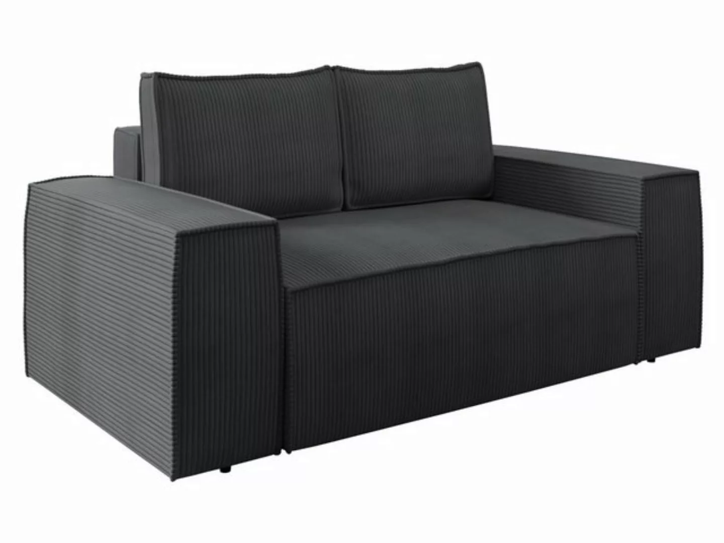 MIRJAN24 Schlafsofa Malaga Small Cord, mit Bettkasten und Schlaffunktion, R günstig online kaufen