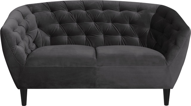 ACTONA GROUP 2-Sitzer "Ria Sofa, Couch, Doppelsofa, Loveseat,", Samtstoff, günstig online kaufen