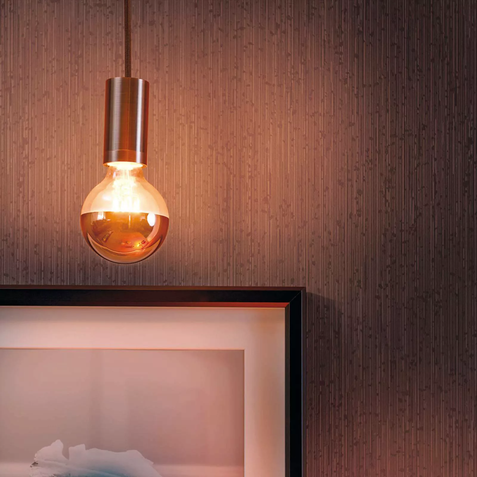 PaulmannLED-Kopfspiegel E27 6,5W 827 G95 kupfer günstig online kaufen