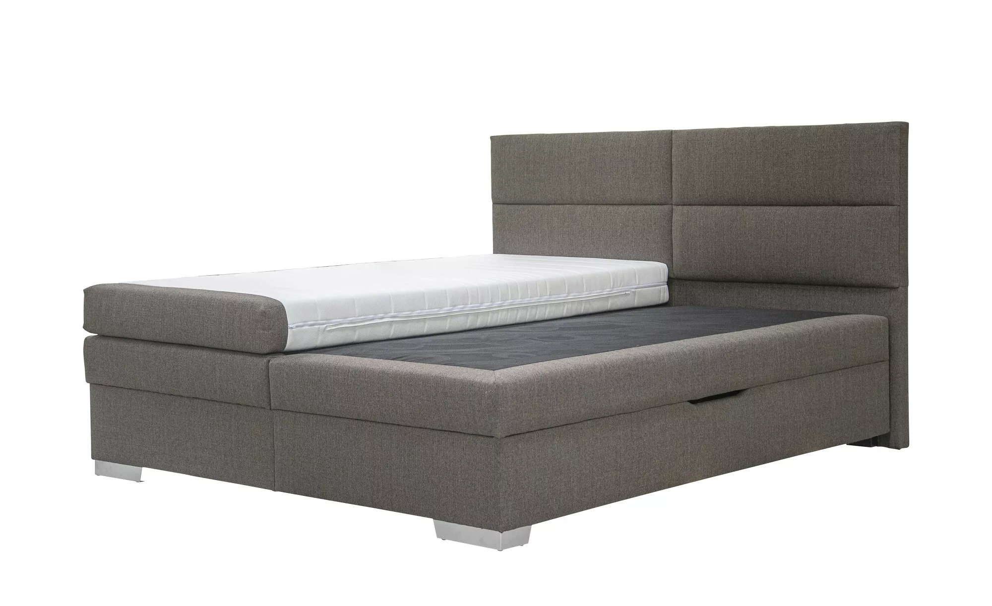 Boxspringbett  Manon - braun - 166 cm - 113 cm - 208 cm - Sconto günstig online kaufen