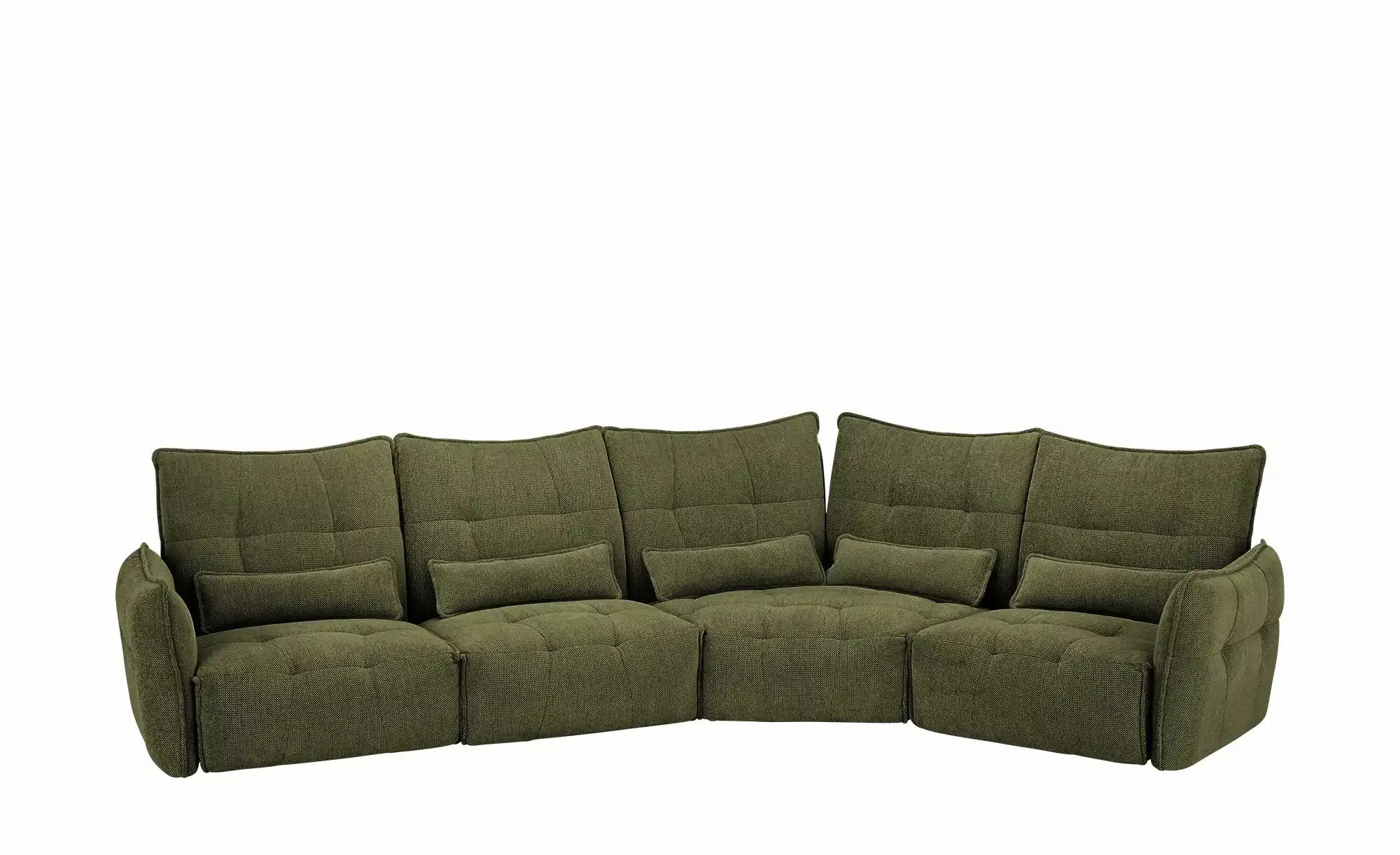 Ecksofa  Jeaneva ¦ grün ¦ Maße (cm): B: 471 H: 101 T: 200 Polstermöbel > So günstig online kaufen