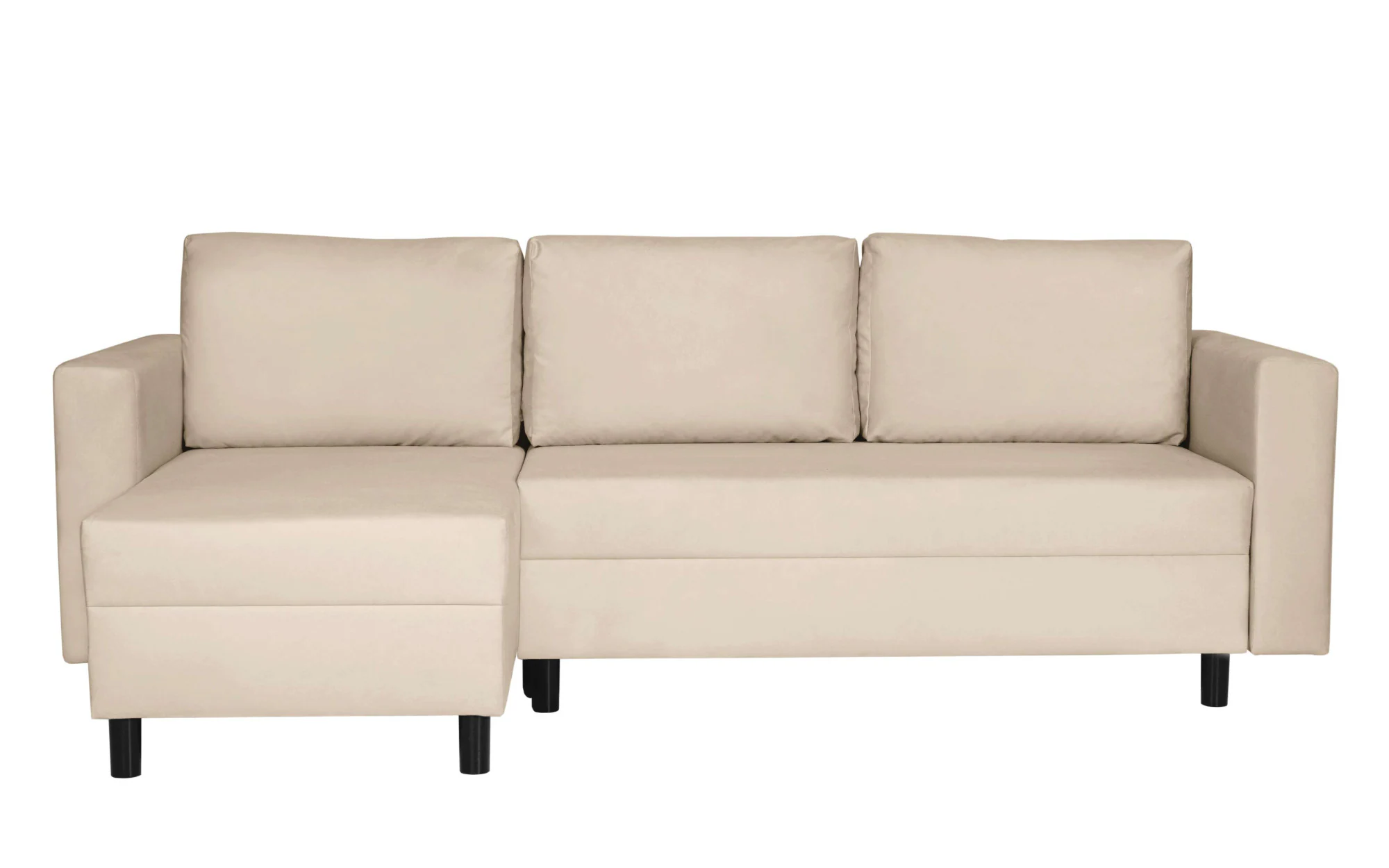 INOSIGN Ecksofa "GLENOE Schlafsofa mit Bettkasten, Recamiere beidseitig mon günstig online kaufen