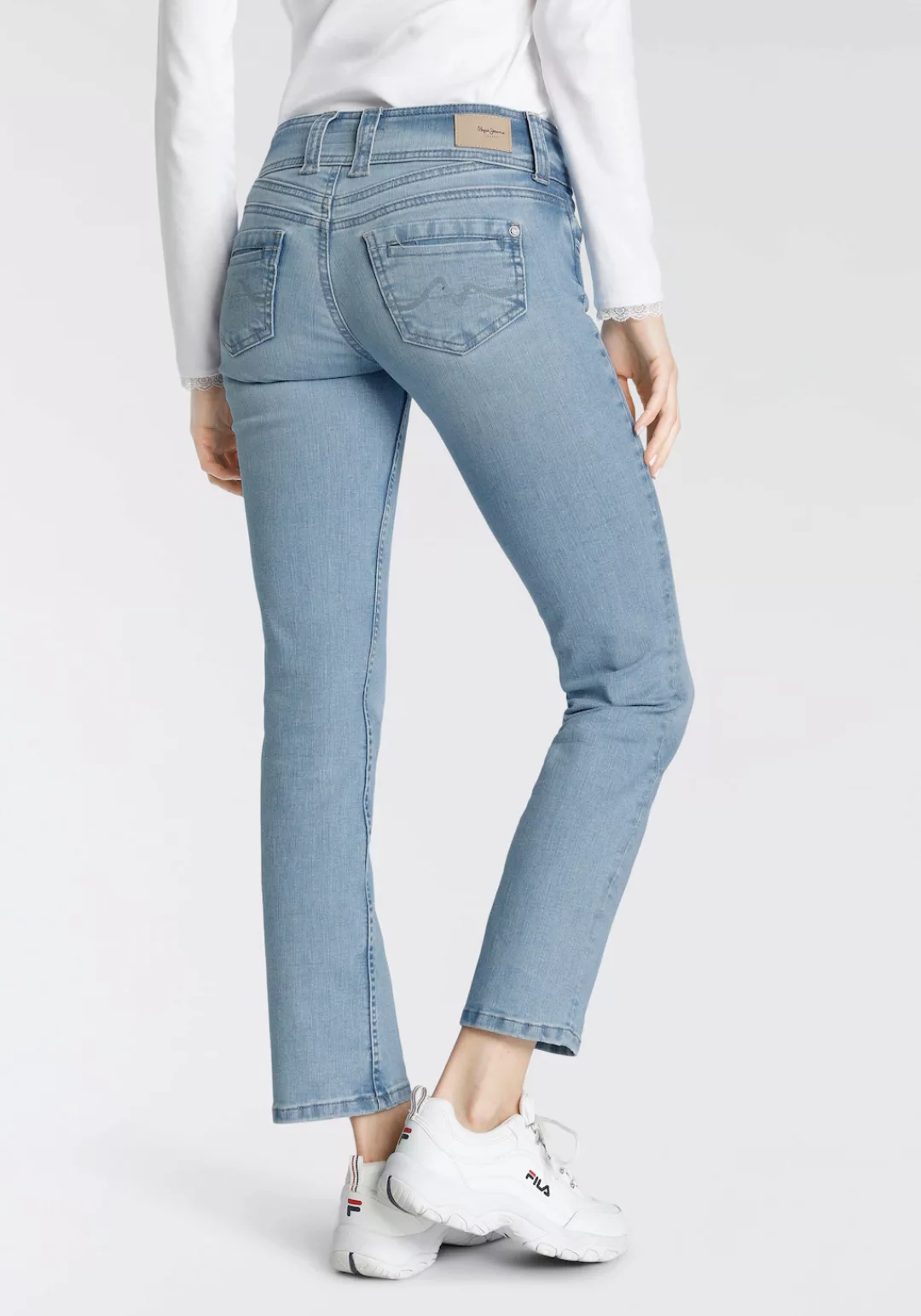 Pepe Jeans Straight-Jeans GEN in schöner Qualtät mit geradem Bein und Doppe günstig online kaufen