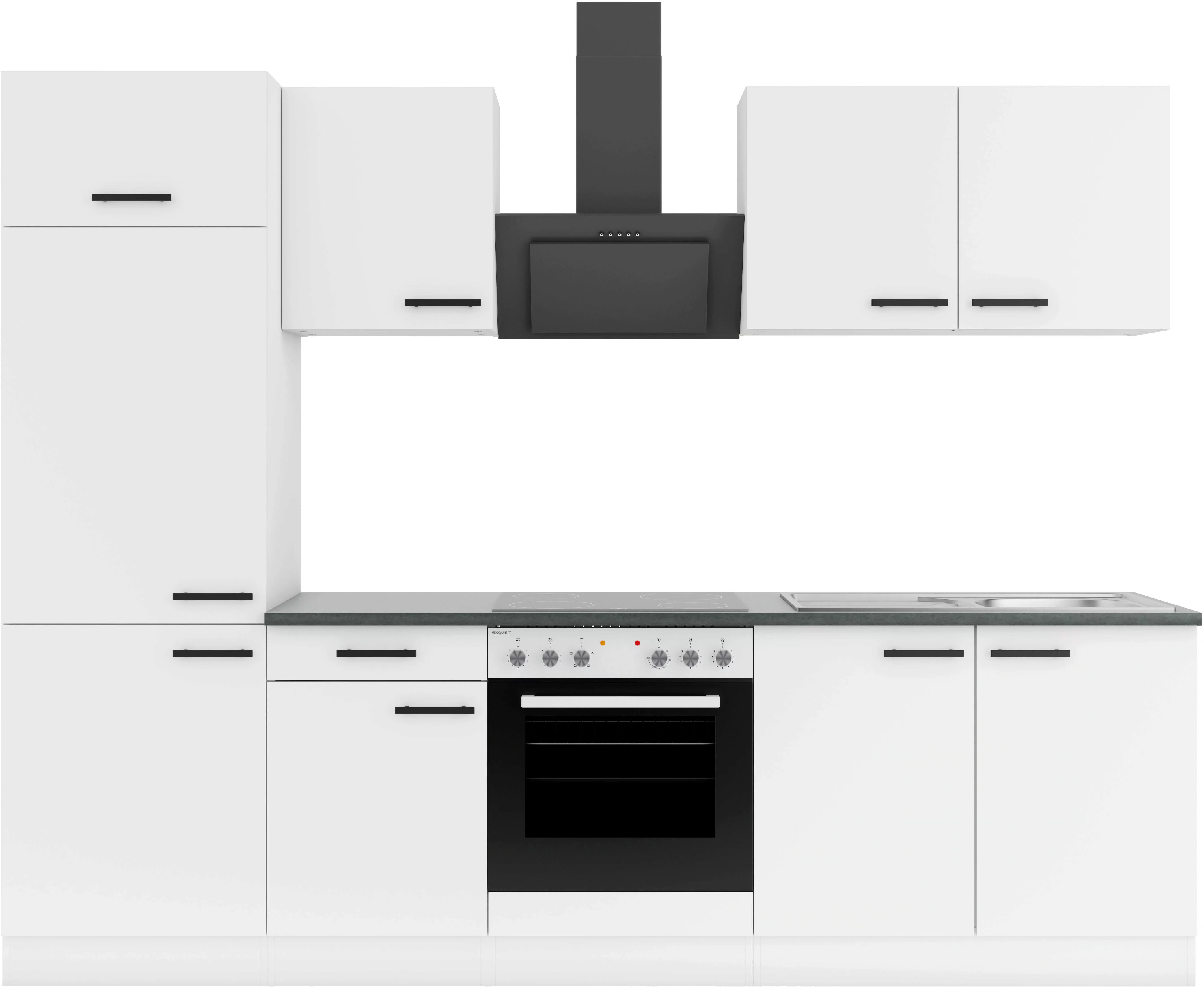 OPTIFIT Küchenzeile "Palma", Breite 210 cm, wahlweise mit E-Geräten, seiten günstig online kaufen