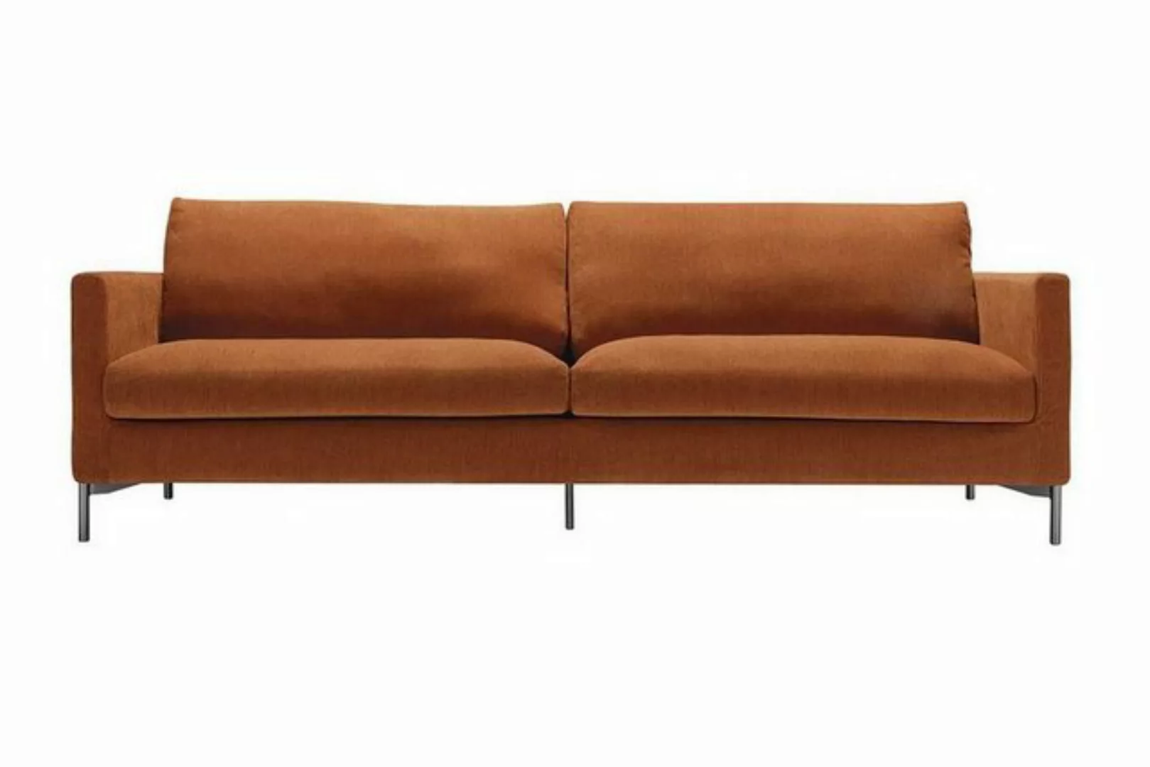 daslagerhaus living 4-Sitzer Sofa 4 Sitzer Impala Stoff Moss rost günstig online kaufen