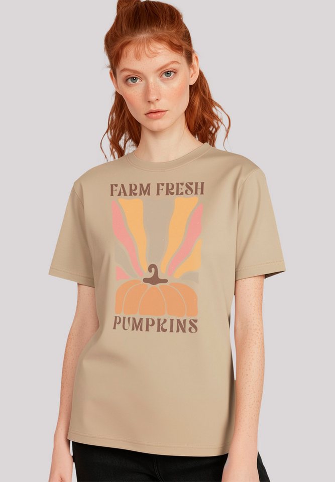 F4NT4STIC T-Shirt Farm fresh Pumpkins Kürbis Premium Qualität, Halloween, H günstig online kaufen