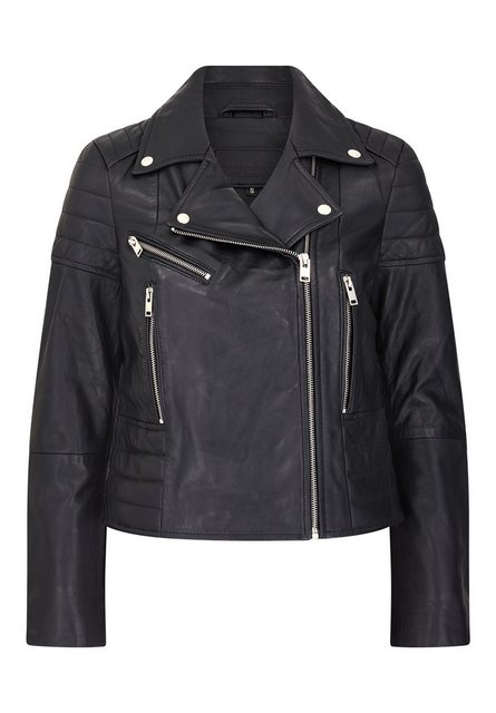 Bolongaro Trevor Lederjacke Harley Paneel-Details an Schultern, Superweiche günstig online kaufen