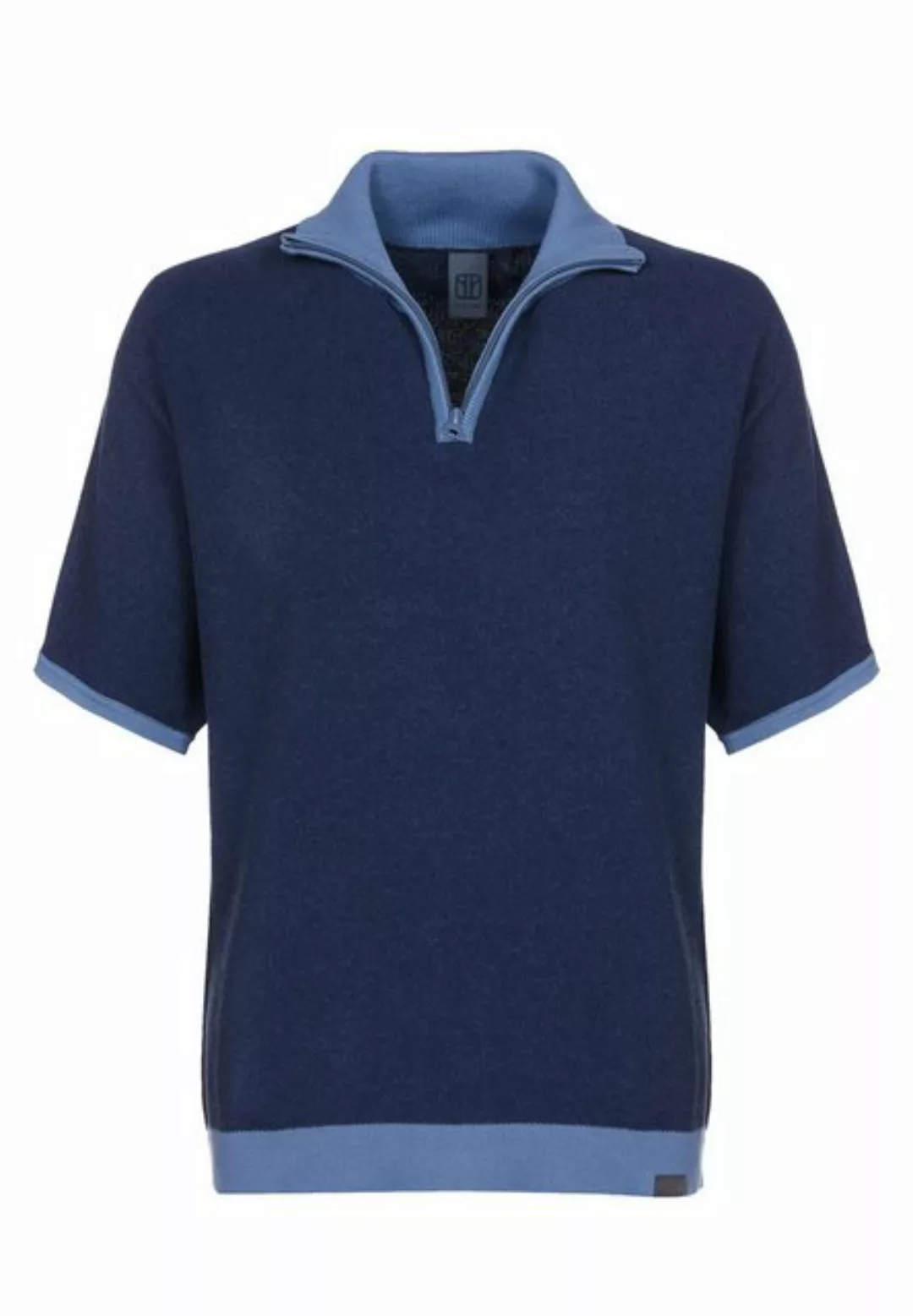 Elkline Poloshirt Breathe In feines Strickmuster Kimonostyle Kurzarm günstig online kaufen