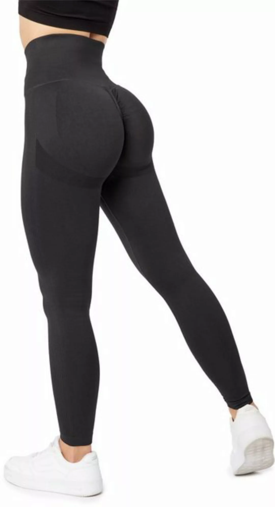 Bellivalini Leggings Damen High Waist Push Up Scrunch BLV50-255 (1-tlg) fig günstig online kaufen