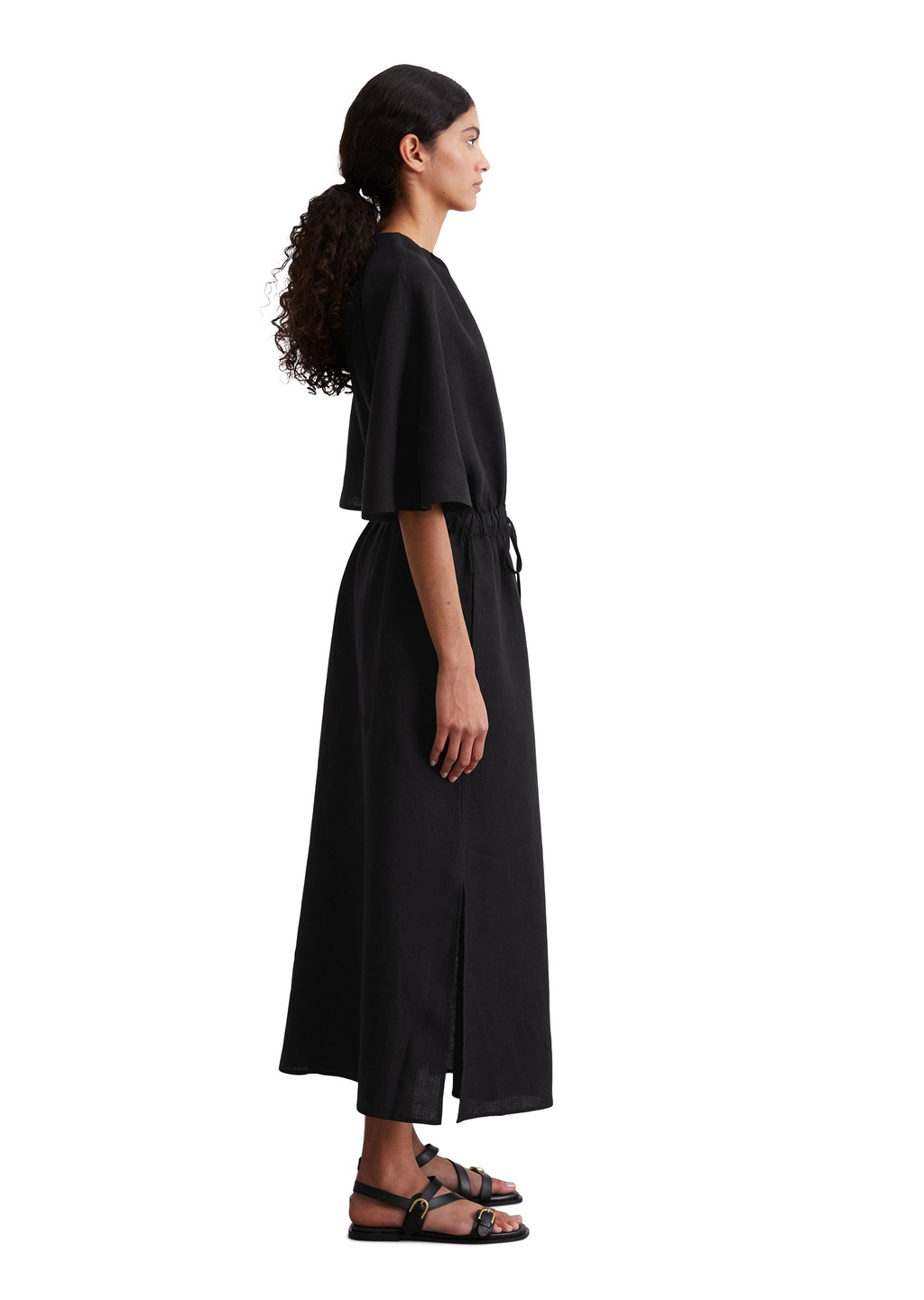 Marc OPolo Midikleid "aus leichter Qualität" günstig online kaufen