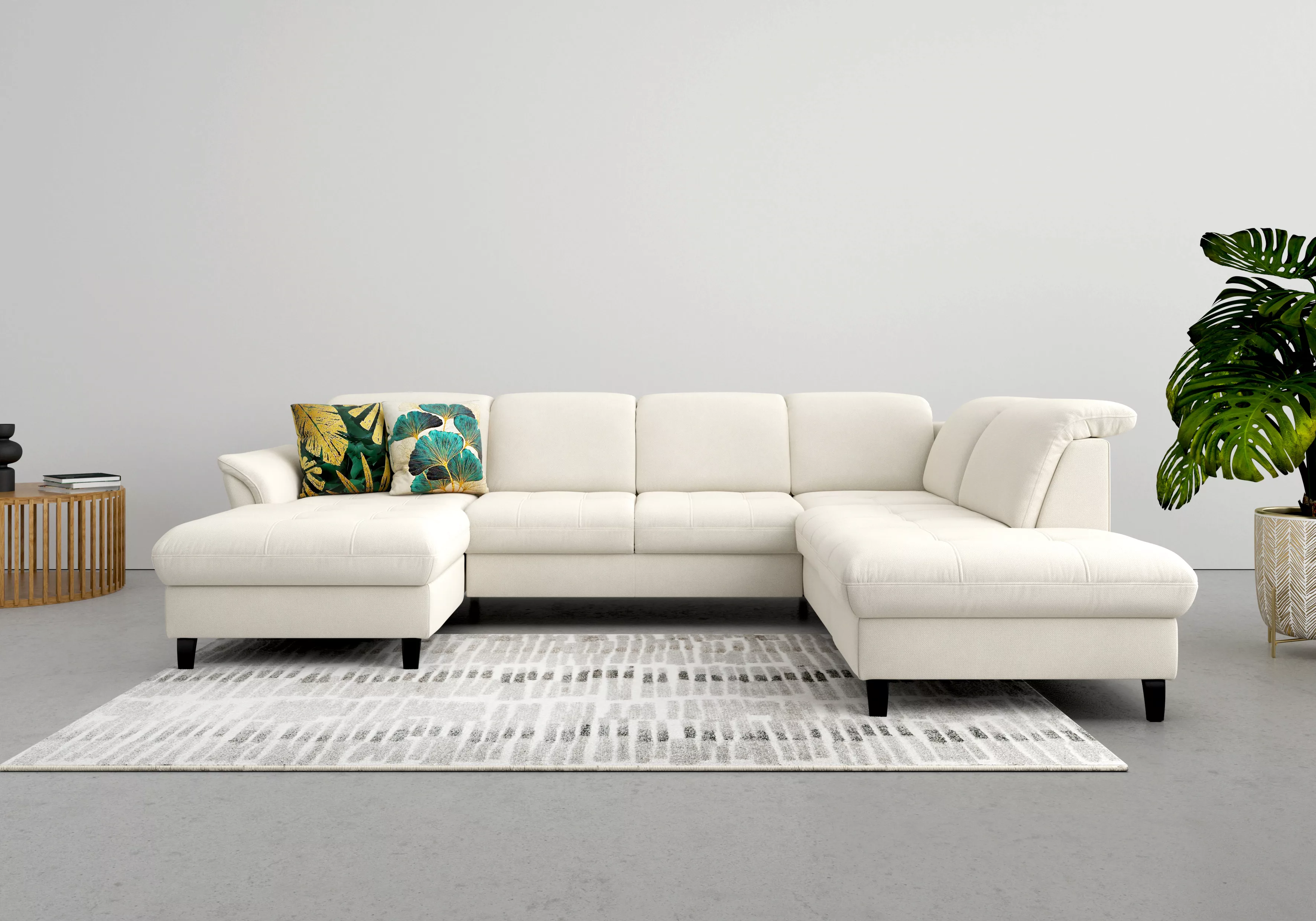sit&more Wohnlandschaft "Maggiore U-Form", wahlweise mit Kopfteilverstellun günstig online kaufen