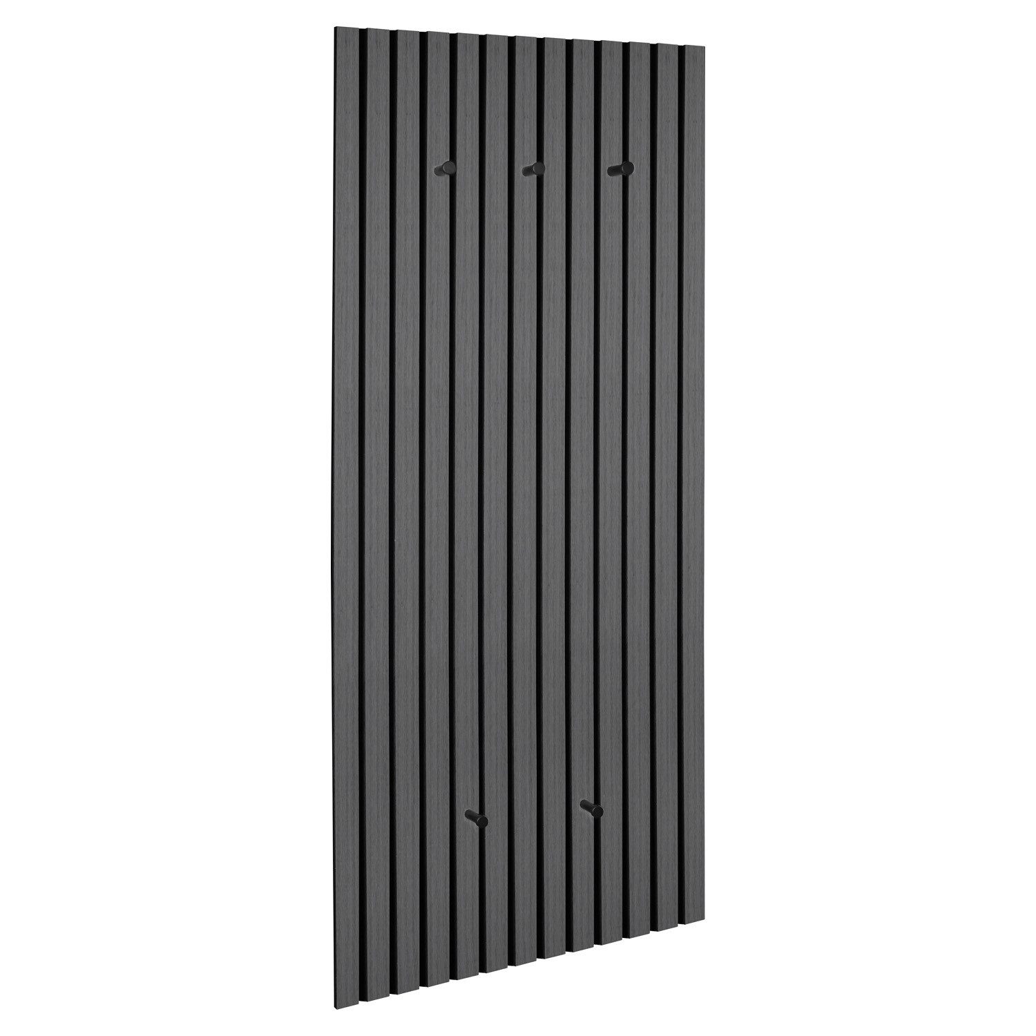 Garderobenpaneel  Caluma ¦ grau ¦ Holzwerkstoff,Filz ¦ Maße (cm): B: 50 H: günstig online kaufen