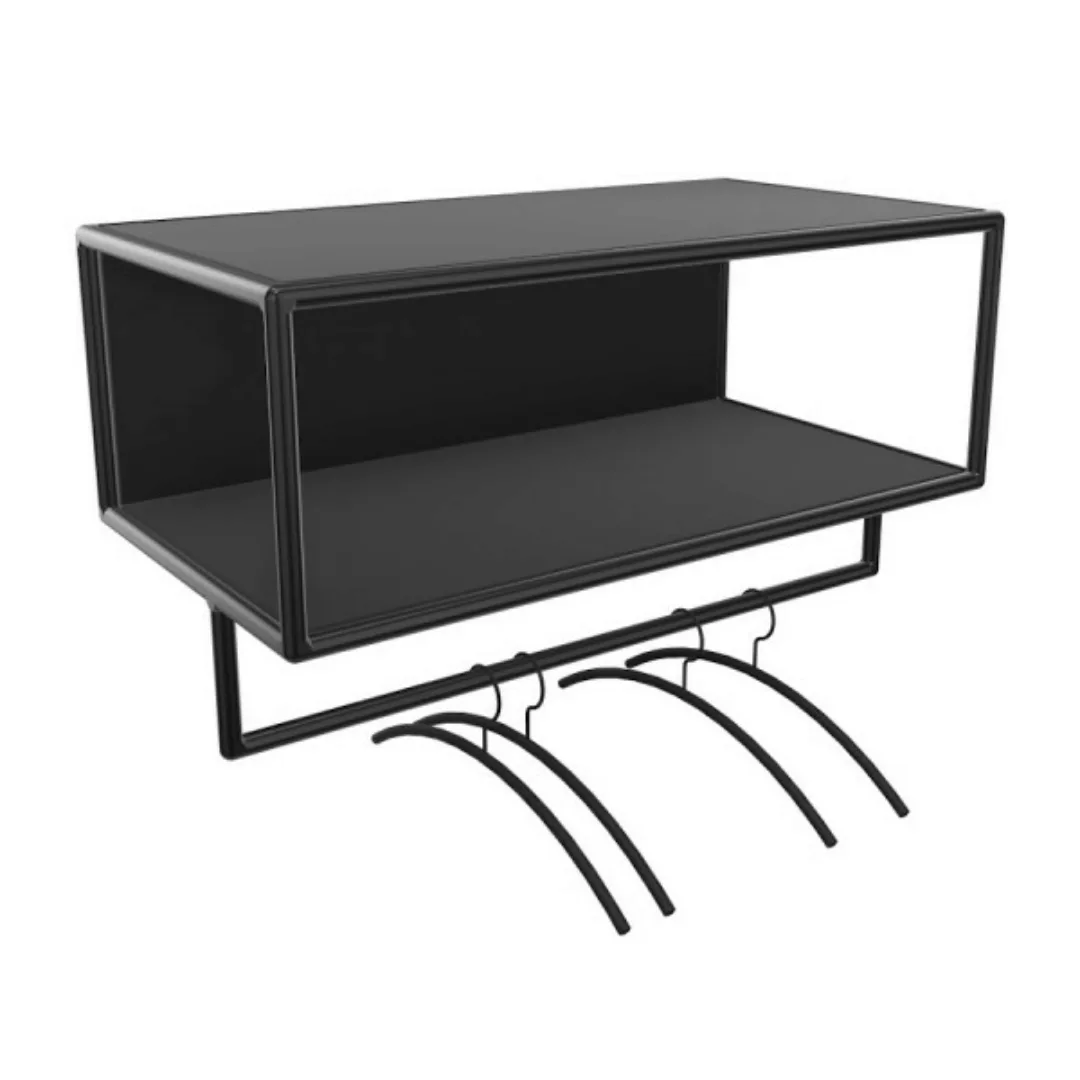 BOSSE Wandgarderobe Black Edition | Breite 80 cm günstig online kaufen