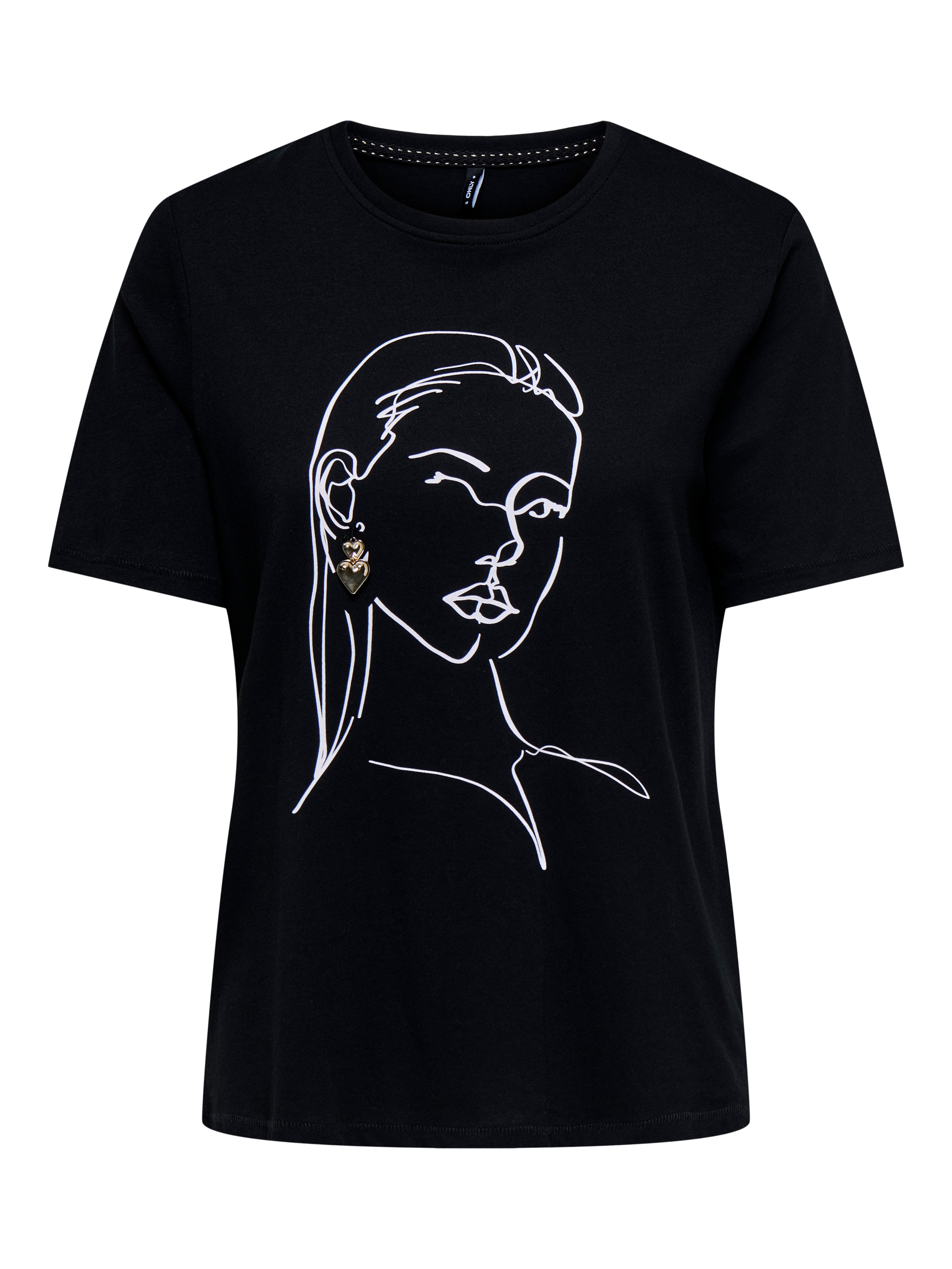 ONLY Kurzarmshirt ONLVIOLET LIFE S/S BOXY günstig online kaufen