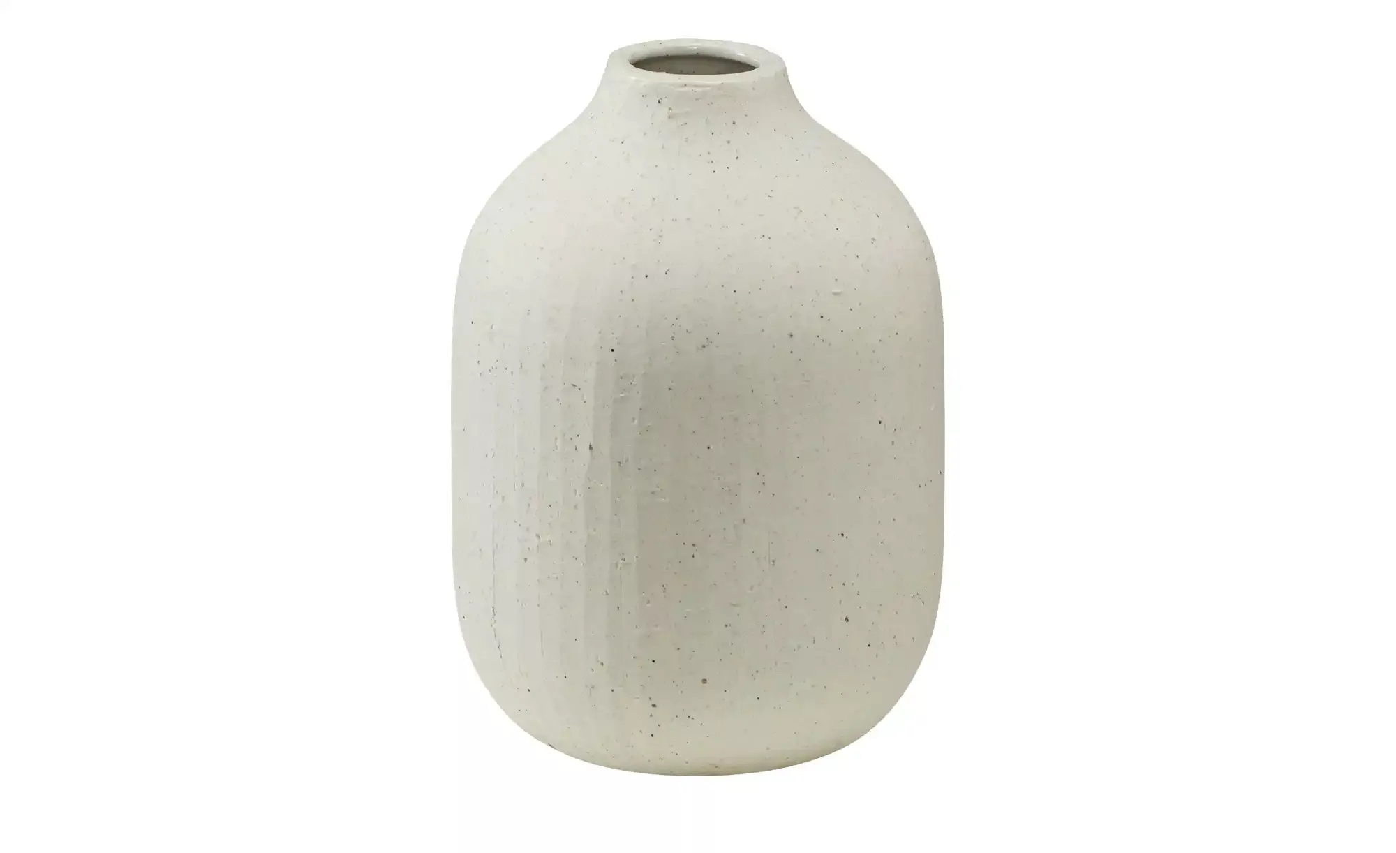 Vase ¦ creme ¦ Steingut ¦ Maße (cm): H: 17  Ø: 12 Accessoires > Vasen - Höf günstig online kaufen