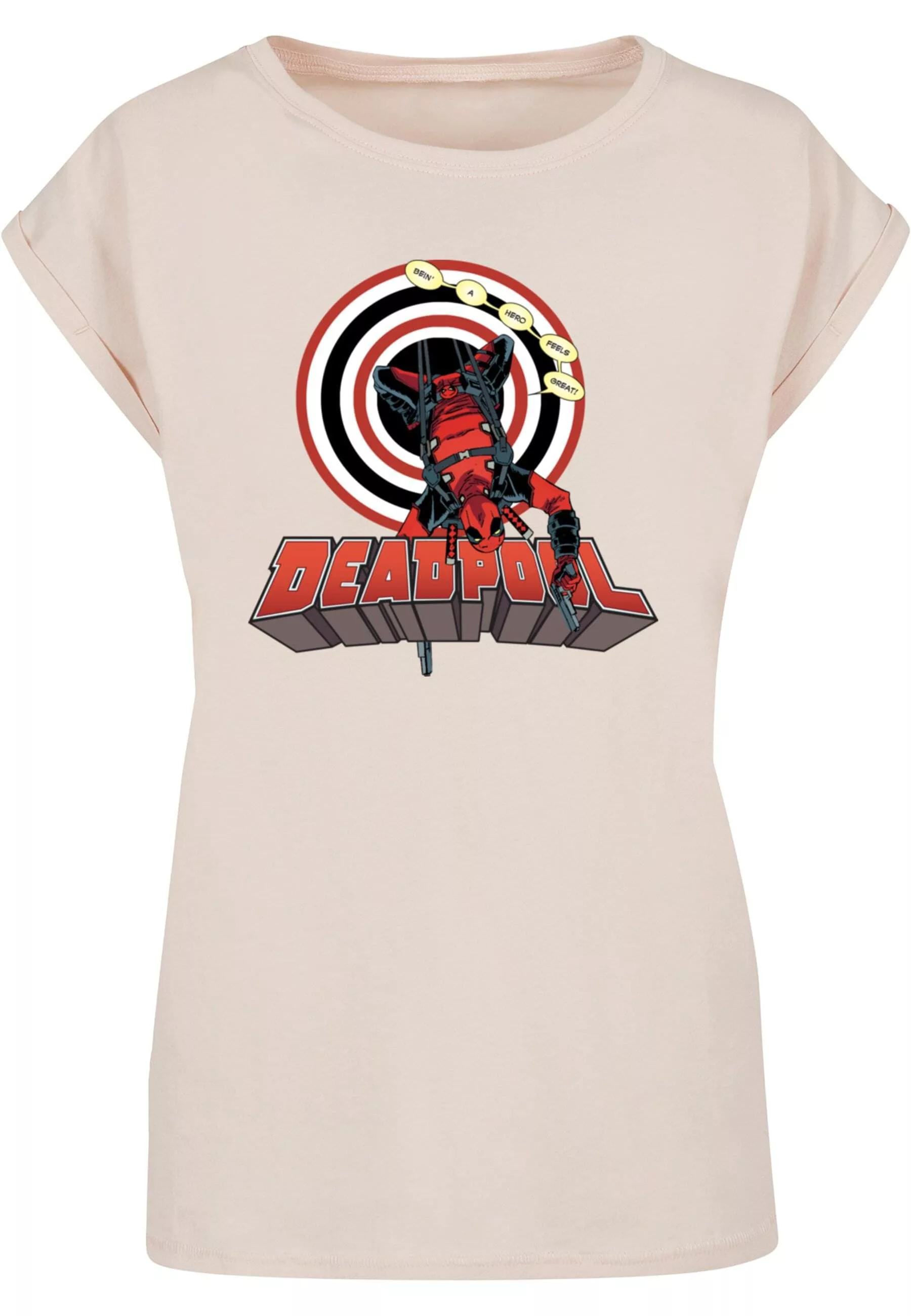 ABSOLUTE CULT T-Shirt "ABSOLUTE CULT Damen Ladies Deadpool - Upside Down T- günstig online kaufen