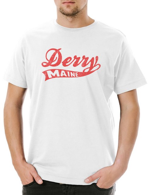 Urban Backwoods Print-Shirt Derry Maine Herren T-Shirt City Stadt Town Dunk günstig online kaufen