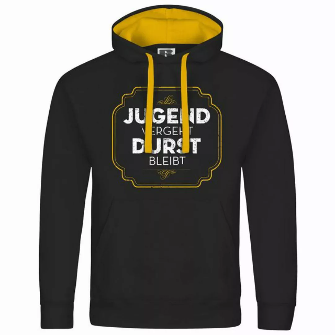 deinshirt Kapuzenpullover Herren Kapuzenpullover Jugend vergeht Durst bleib günstig online kaufen