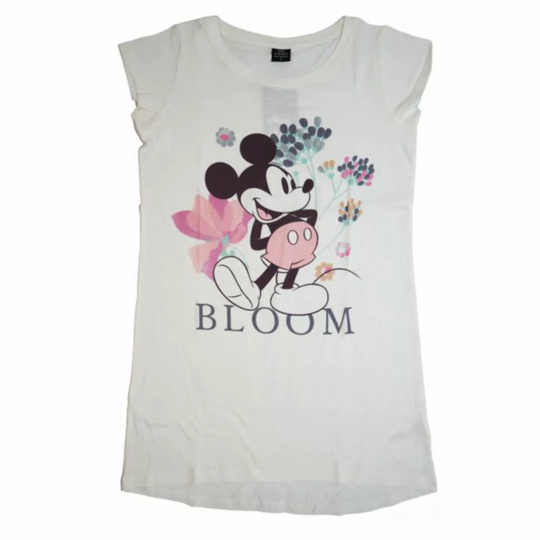 Disney Pyjamaoberteil Disney Mickey Maus Damen kurzarm Schlafshirt Baumwoll günstig online kaufen