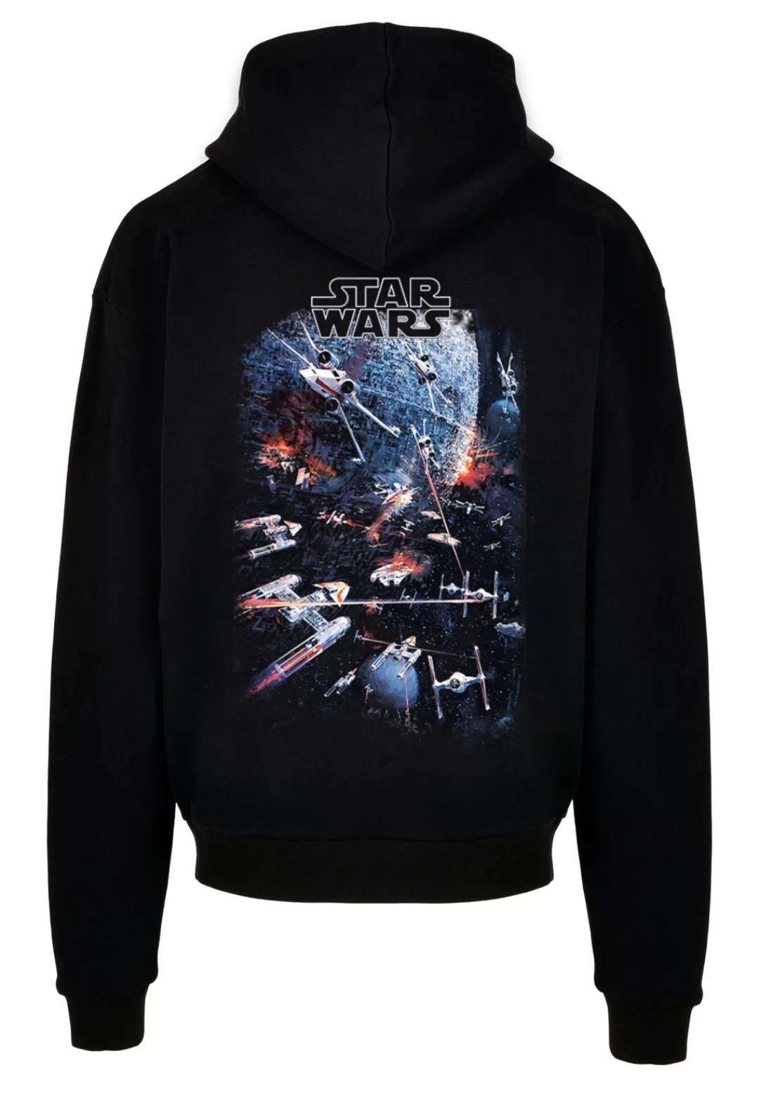 F4NT4STIC Kapuzenpullover "Star Wars Space Fight", Print günstig online kaufen