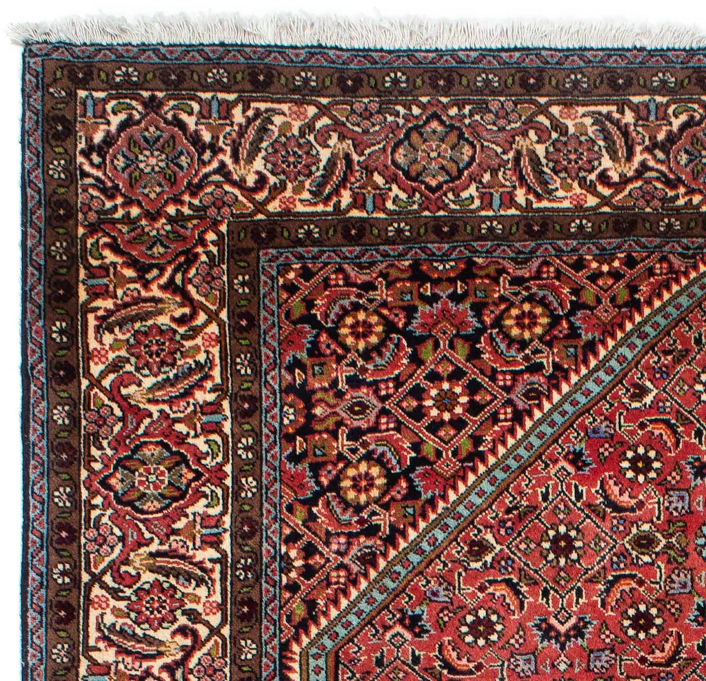 morgenland Wollteppich »Bidjar - Zanjan Medaillon Rosso 242 x 135 cm«, rech günstig online kaufen