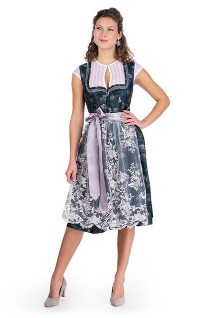 MarJo Dirndl Midi Dirndl 2tlg. - VANESSA - tanne/silber günstig online kaufen