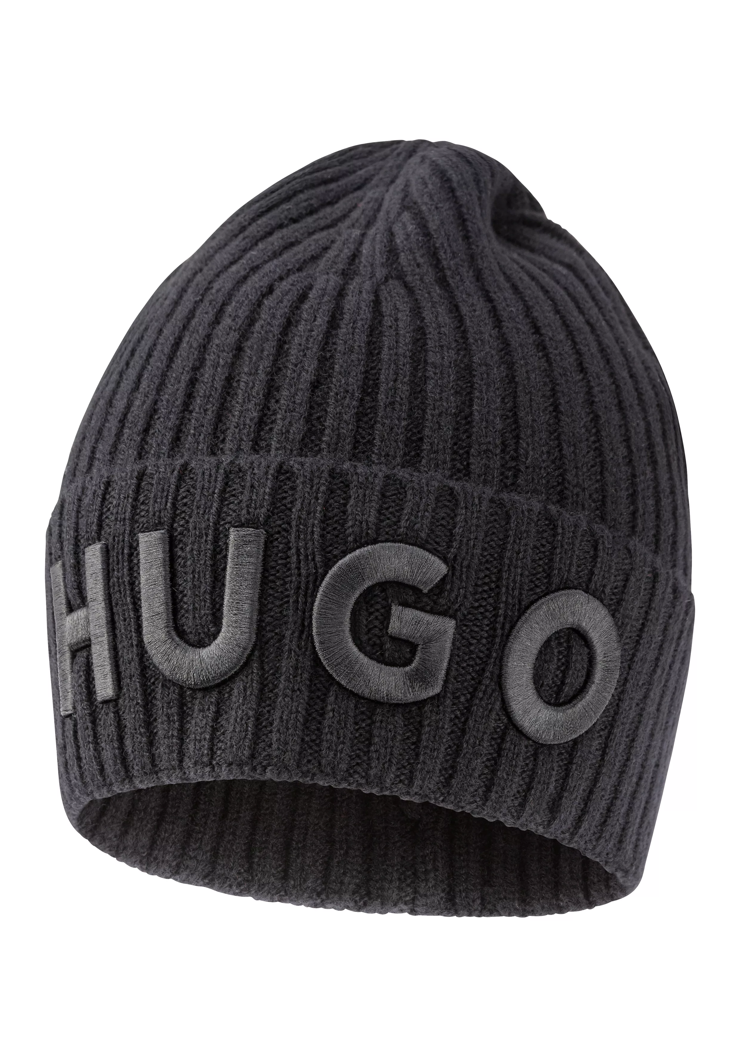 HUGO Beanie "Unisex-X565-7", Casual-Design günstig online kaufen