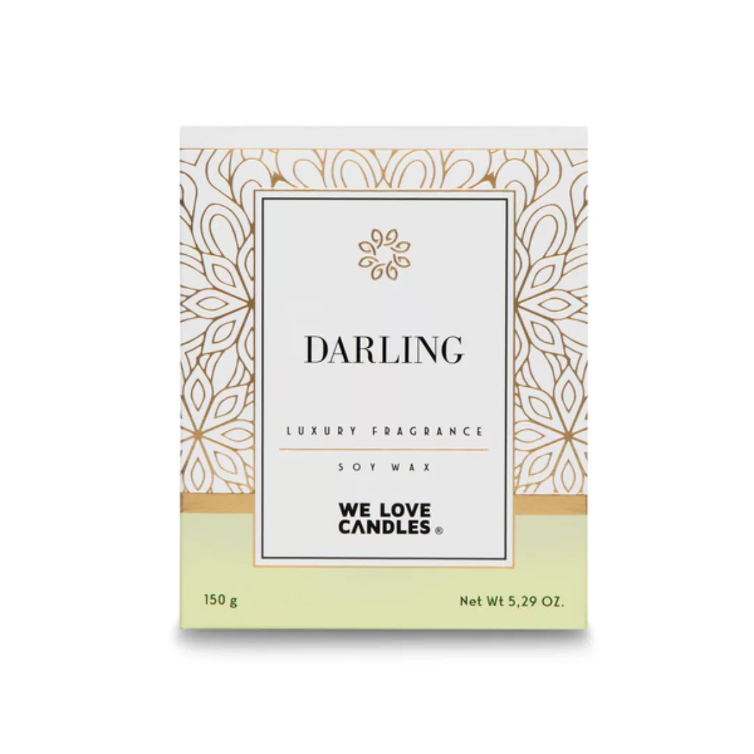 Luxuriöse Duftkerze "Darling" Aus Sojawachs, 100% Vegan günstig online kaufen