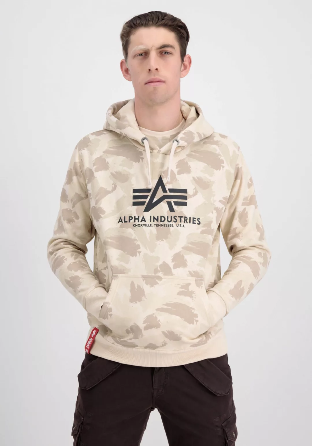 Alpha Industries Hoodie "Alpha Industries Men - Hoodies Basic Hoodie Camo" günstig online kaufen