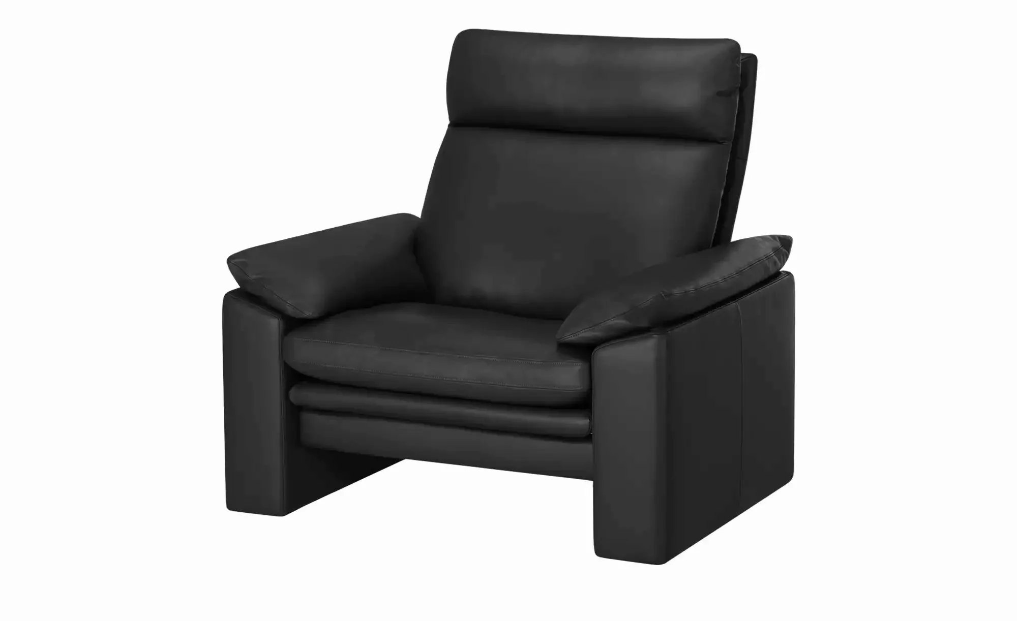 erpo just relax Ledersessel  JR963 Bari ¦ schwarz ¦ Maße (cm): B: 103 H: 99 günstig online kaufen